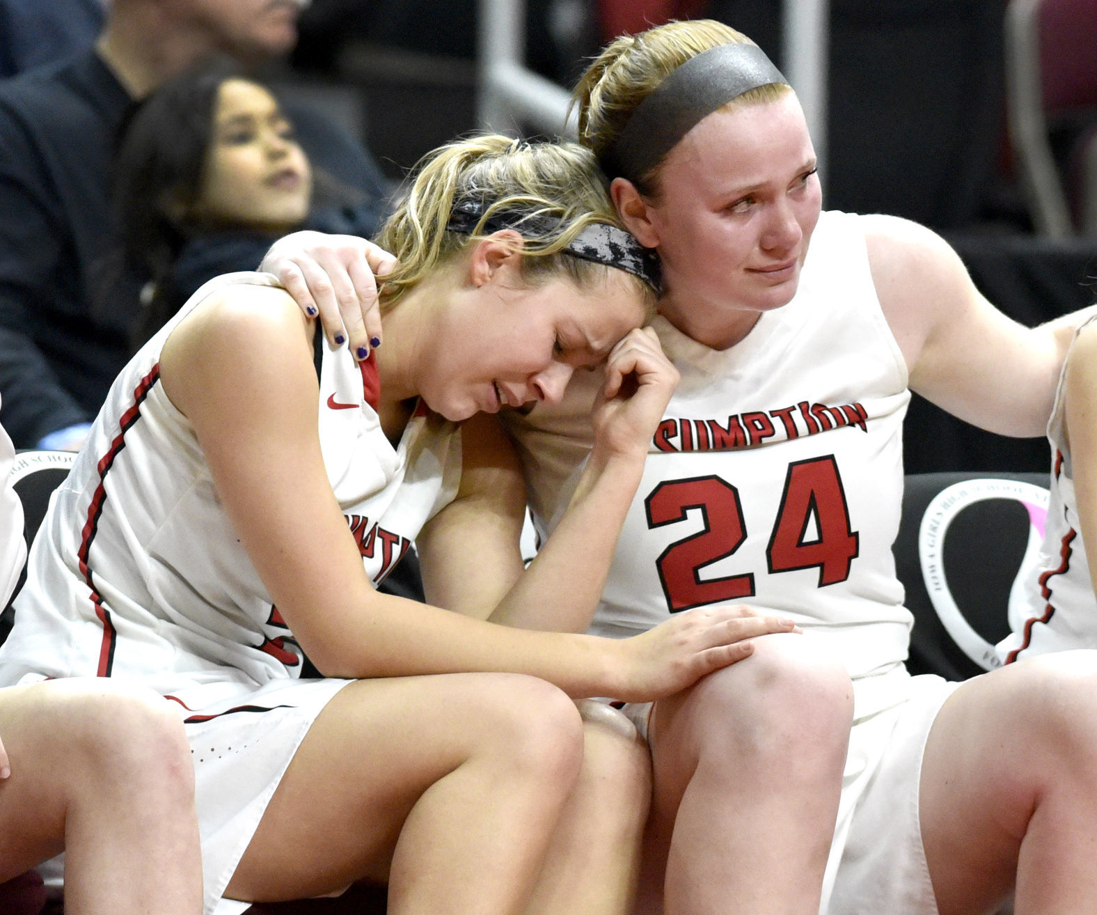 Davenport Assumption vs North Polk state basketball